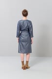 Denim Elbise Lacivert
