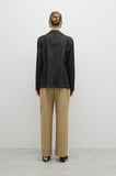 Tek Düğmeli Ceket Siyah