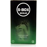 S-box Prezervatif 12 li Uzun geceler