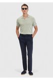 Lacivert Düz Dokuma Regular Fit Casual Pantolon