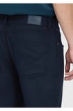 Lacivert Düz Dokuma Slim Fit Casual Pantolon