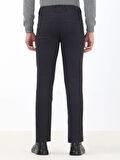 Antrasit Dokuma Slim Fit Casual Pamuk Karışımlı Pantolon