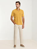 Kip Polo Yaka Safran Erkek T-Shirt TSH-1363