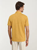 Kip Polo Yaka Safran Erkek T-Shirt TSH-1363