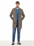 Lacivert Carrot Fit Denim Pamuk Karışımlı Pantolon