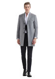 Lacivert Düz Zeroweight Slim Fit Pamuk Karışımlı Örme Takım Elbise