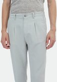 Gri Desenli Dokuma Jogging Fit Casual Pamuk Karışımlı Pantolon
