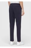 Lacivert Düz Dokuma Jogging Fit Casual Pantolon