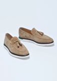 Taba Süet Casual Loafer