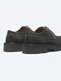 Haki Süet Smart Casual Ayakkabı