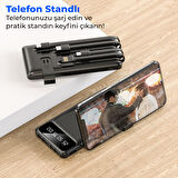 ACL PW-82 10.000mAh Powerbank | Çoklu Şarj Kablolu, Hızlı & Taşınabilir Şarj Cihazı
