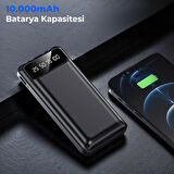ACL PW-82 10.000mAh Powerbank | Çoklu Şarj Kablolu, Hızlı & Taşınabilir Şarj Cihazı