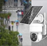 Blic 4mp Kamera 4g Lte Güneş Panel Solar Outdoor Dahili Mikrofon 360 BLM-33