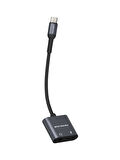 Fulltech FC11 2in1 PD 60W USB-C Çoklayıcı | Hızlı Şarj + 3.5mm Ses Girişi Destekli Taşınabilir USB-C HUB