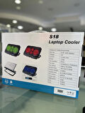 ROSE TEKNOLOJİ AYARLANABİLİR LEDLİ KADEMELİ SOĞUTUCU 4 FANLI LAPTOP NOTEBOOK SOĞUTUCU