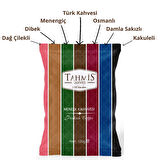 7'li Türk Kahvesi Seti 100 G (Damla Sakızlı-Çilekli-Menengiç-Osmanlı-Dibek-Kakule-Türk)