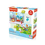 Fisher Price Baby Puzzle City Fun Picnic 2In1