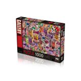 KS Games Portreler 1000 Parça Yetişkin Puzzle