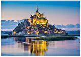 Mont Saint - Michel Manstırı 12+ Yaş Küçük Boy Puzzle 1000 Parça