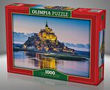 Mont Saint - Michel Manstırı 12+ Yaş Küçük Boy Puzzle 1000 Parça