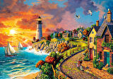 Ks Games 1000 Parça Deniz Feneri Puzzle