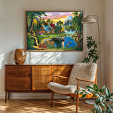 Ks Games 1000 Parça Mountain Paradise Puzzle - Kim Norlien