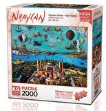 KS Games 2000 Parça Ayasofya Puzzle