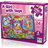 KS Games Yaşam 24 Parça Çocuk Puzzle