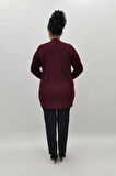 Miraggio Büyük Beden Ceket 95817 BORDO