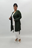 Miraggio Büyük Beden Ceket 98313 HAKİ
