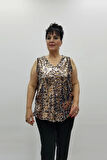Miraggio Büyük Beden Bluz 99447 SİYAH