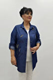 Miraggio Büyük Beden Gömlek 99671 KOT LACİ
