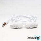 Factor­ M FM­03 Kulakiçi Mikrofonlu Kablolu Kulaklık Beyaz (FM­FM03KB)