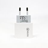 Factor M FM­PDC20W Type-C Hızlı Şarj Aleti Beyaz