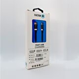 Factor-M Platinum Kablo 2.4A 20W Type-C To Type-C (FM-PCTT)