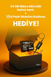 Mieco G4 2K QHD / GPS / 4G / Wifi / 140° Geniş Açı / Gece Görüşü / Ön + Arka Kamera / Sim Kartlı Araç Kamerası (2025) + Hafıza Kartı ve Park Kiti Hediyeli