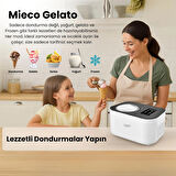 Mieco Gelato  4-in-1 Dondurma Makinesi