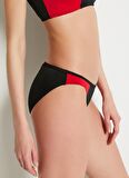 Koton 8YAK88615BM 252 Kırmızı - Siyah Kadın Bikini Alt
