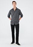 Martin Siyah Mavi Black Jean Pantolon 0037826974