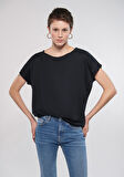 Mavi Lux Touch Siyah Modal Tişört 167245-900