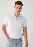 Mavi Beyaz Polo Tişört 064164-27879
