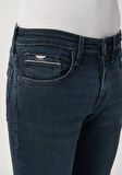 Marcus Koyu Puslu Mavi Black Jean Pantolon 0035126972