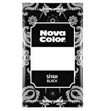 Nova Color Toz Kumaş Boyası Siyah