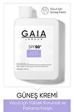 Gaia London Vücut Için Yüksek Korumalı Ve Parlama Karşıtı 50spf&#43; Uva/uvb 100ml Güneş Kremi