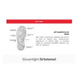 Mekap Fresh RMK-95 S1 Siyah Gri İş Güvenlik Ayakkabısı No: 40