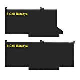 RETRO Dell Latitude 7280, 7290, 7380, 7390, F3YGT Notebook Bataryası - Ver.2 - 4 Cell