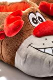 Twigy Happy Kahve Kadın Panduf Terlik AA0632
