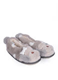 Twigy Gri Kadın Terlik TW YUMAK GRİ 30/35
