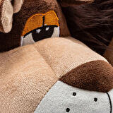 Twigy GG0513 Tw Aslan Kahve Hayvan Figürlü Erkek Panduf