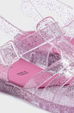 Twigy Tw Carolina Kemerli Kafes Tasarımlı Sandalet Bayan SANDALET HH0834 PEMBE SİMLİ